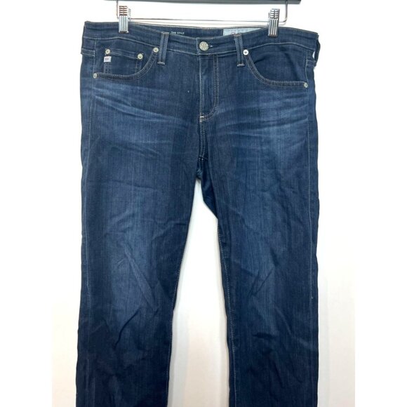 AG Adriano Goldschmied The Stilt Cigarette Leg Dark Wash Skinny Jeans Size 29R - Picture 4 of 9